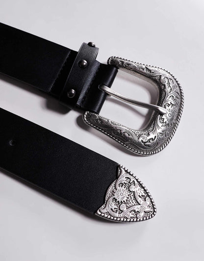 Studded Western Belt