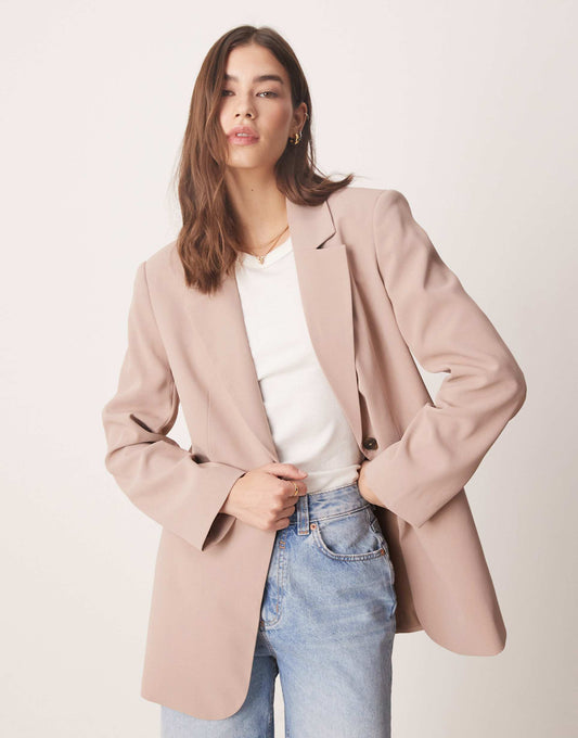 Tailored Relaxed Blazer