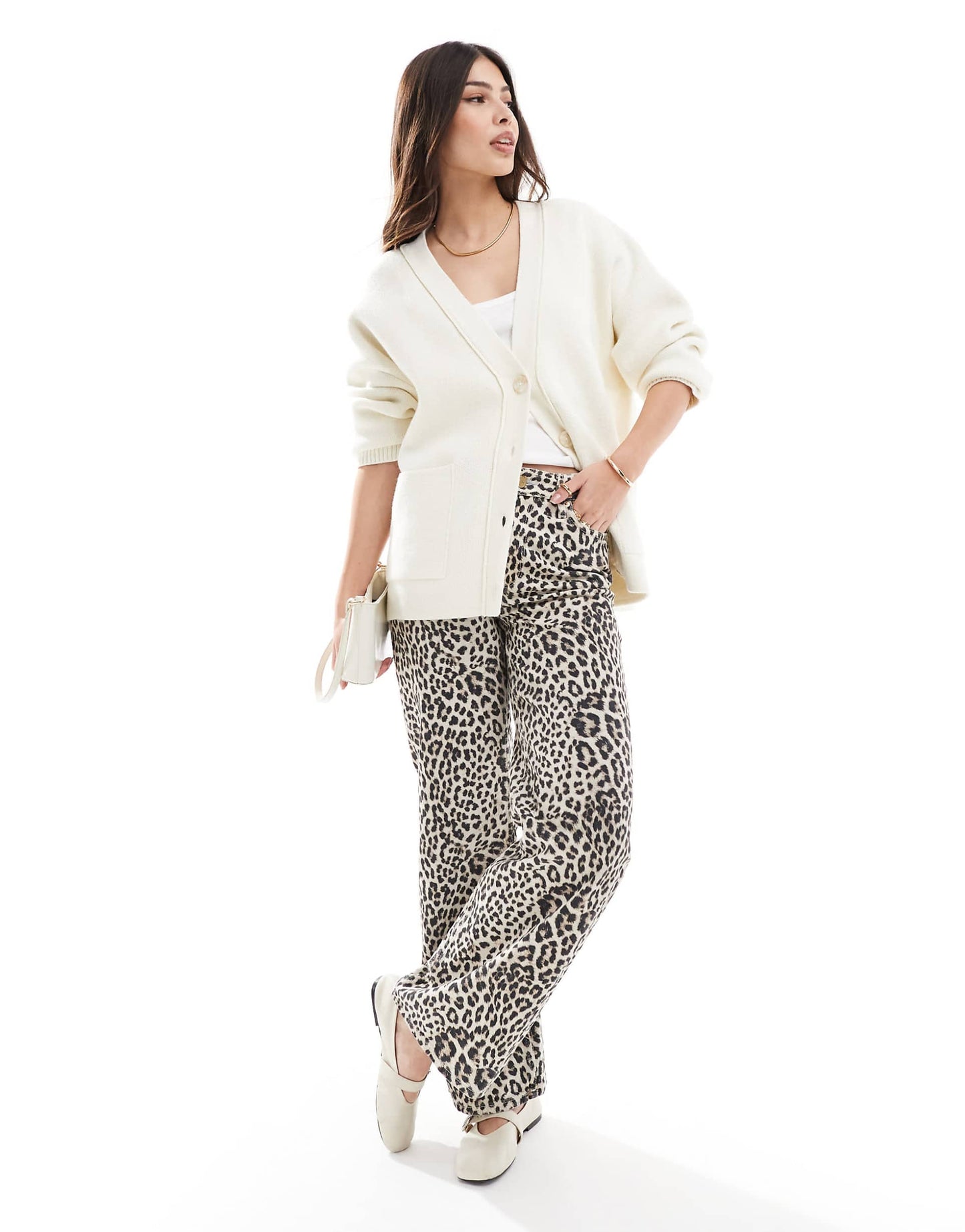 Oversized Knitted Cardigan