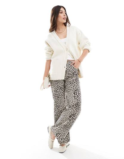 Oversized Knitted Cardigan