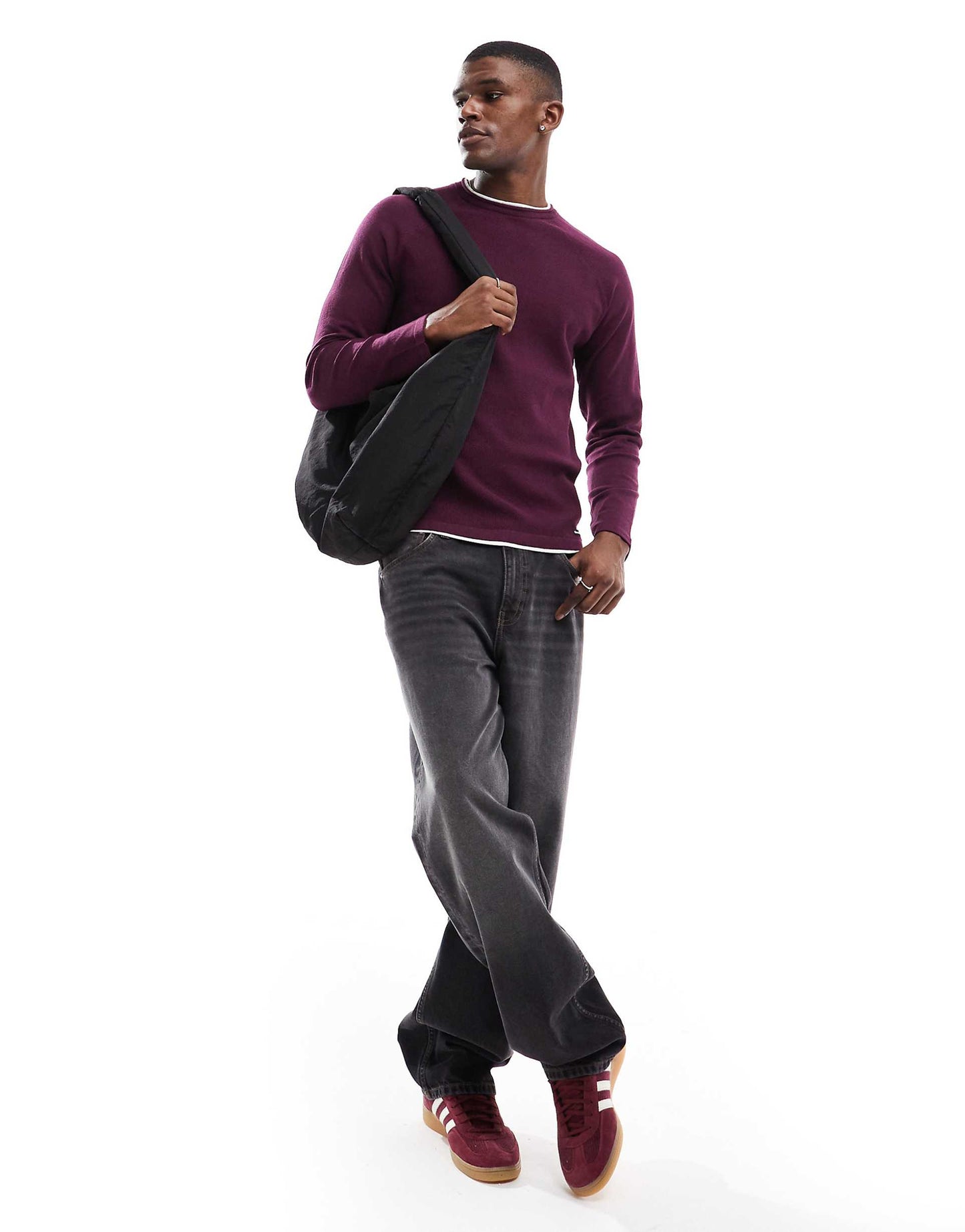 Crew Neck Knitted Jumper