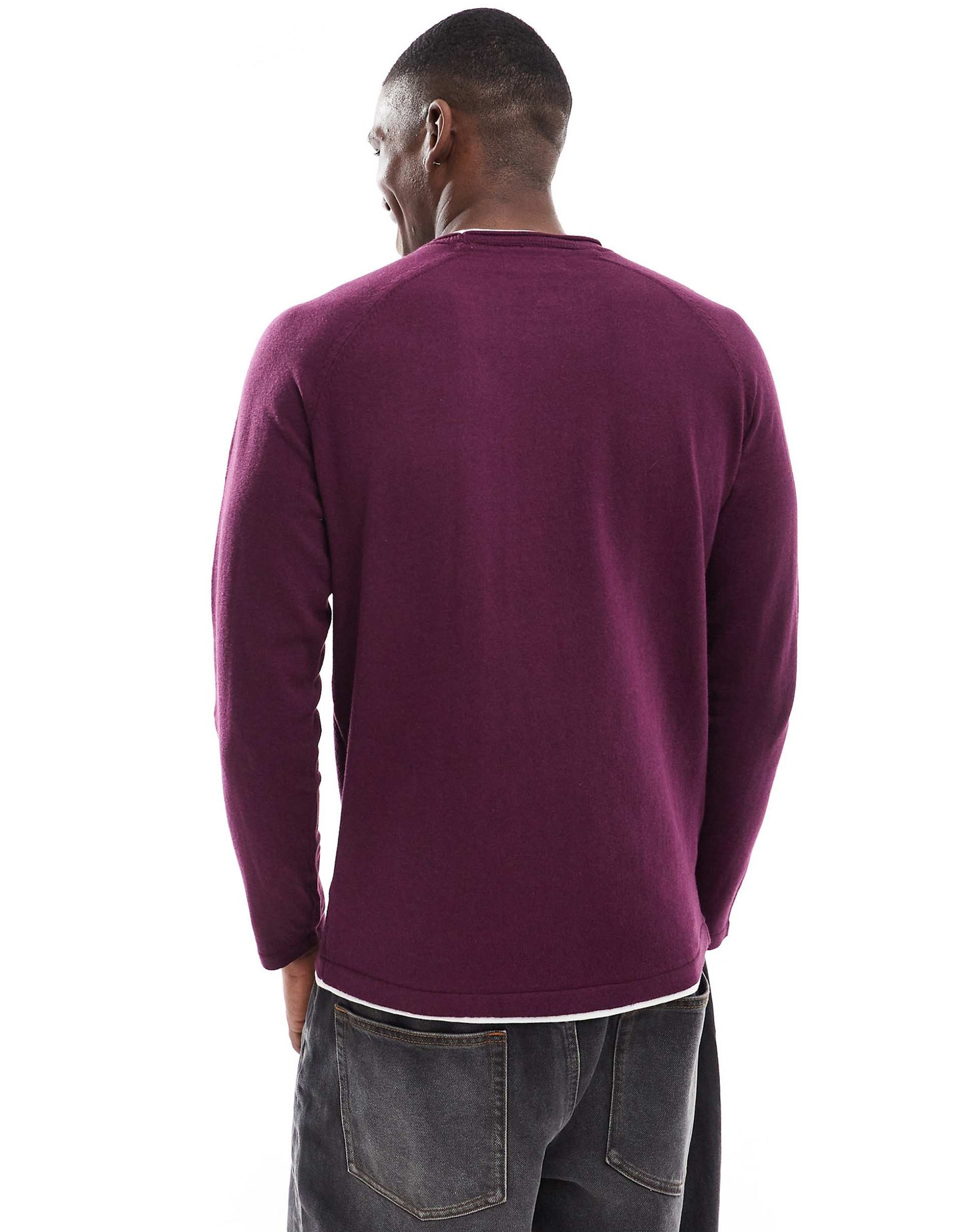 Crew Neck Knitted Jumper