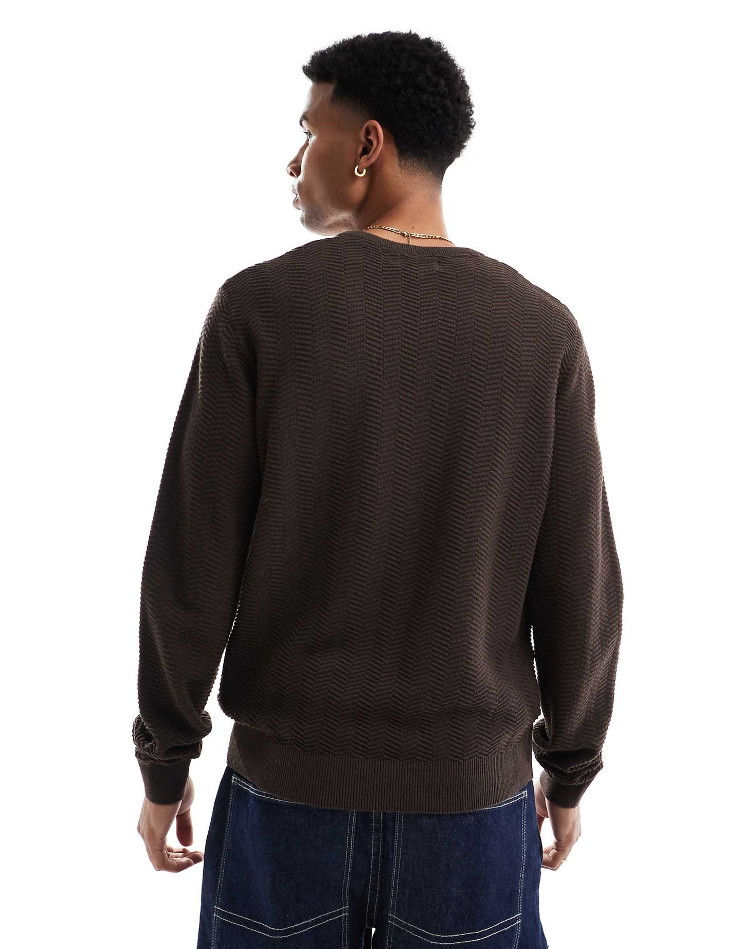 Crew Neck Knitted Jumper