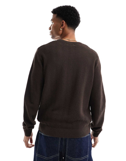 Crew Neck Knitted Jumper