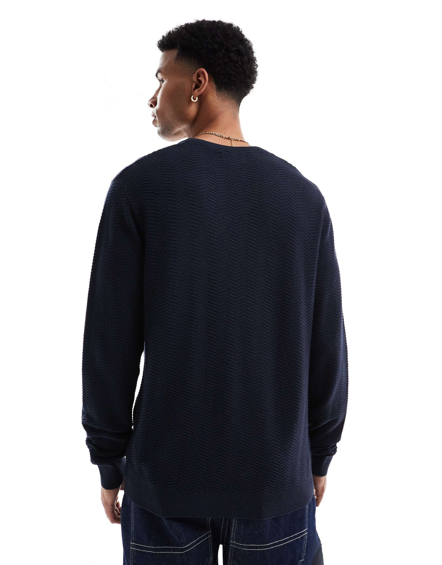 Crew Neck Knitted Jumper