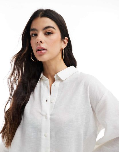 Linen Blend Shirt