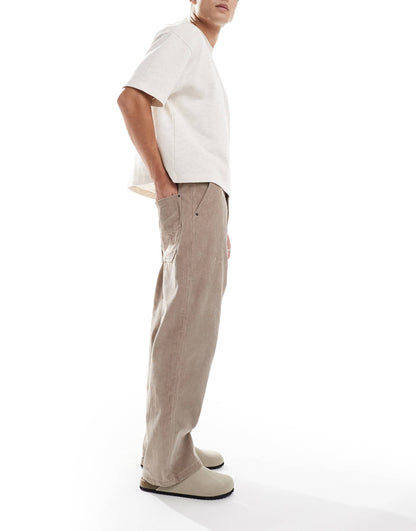 Cord Wide Leg Trouser