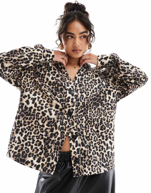Heavyweight Loopback Longline Cardigan