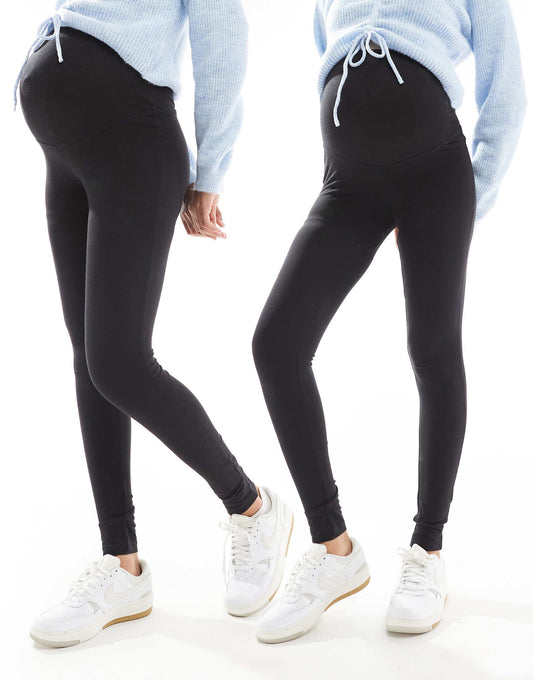 Maternity 2-Pack Leggings