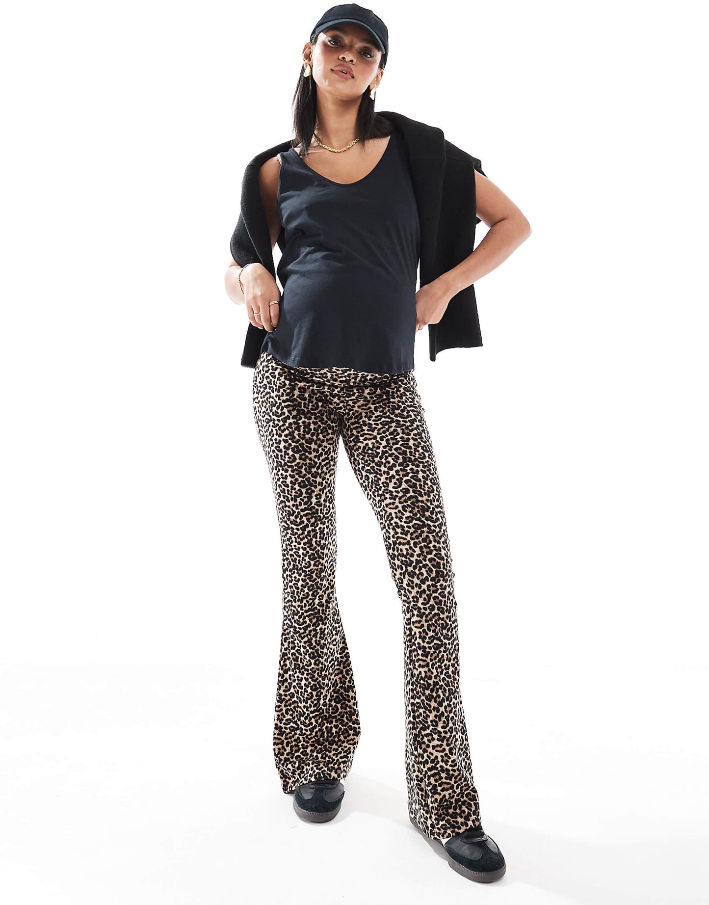 Maternity Flare Trousers