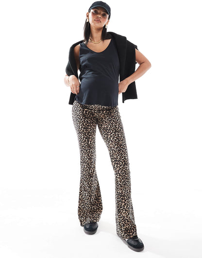 Maternity Flare Trousers