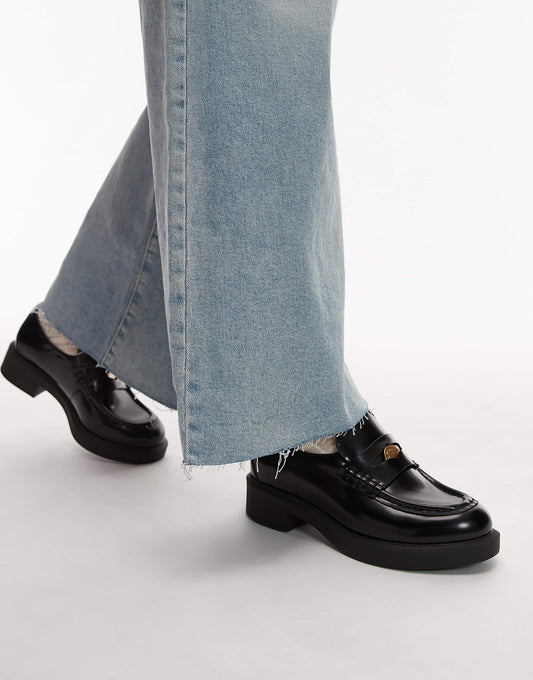 Patent Leather Chunky Loafers