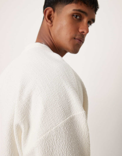 Extreme Oversized Long Sleeve T-Shirt With Baggy Sleeves