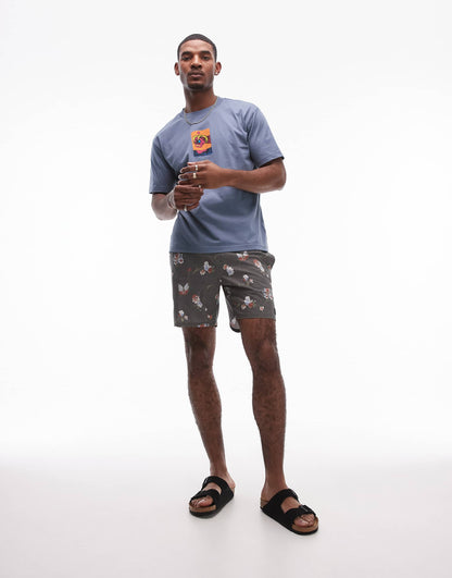 Barnes Elastic Waist Swim Short