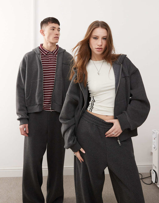 Unisex Heavyweight Boxy Hoodie Co-Ord