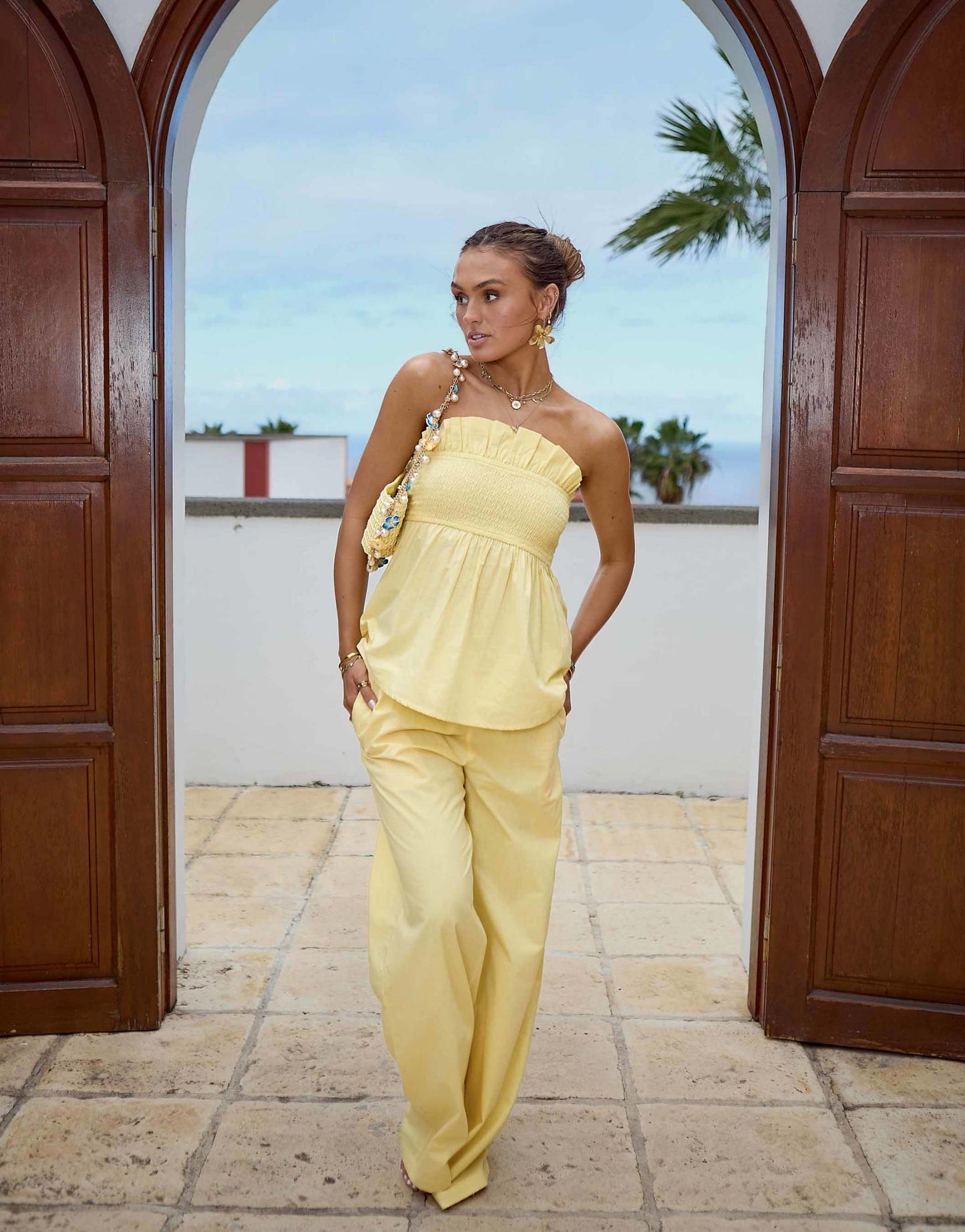 Loose Fit Beach Trouser Co-Ord