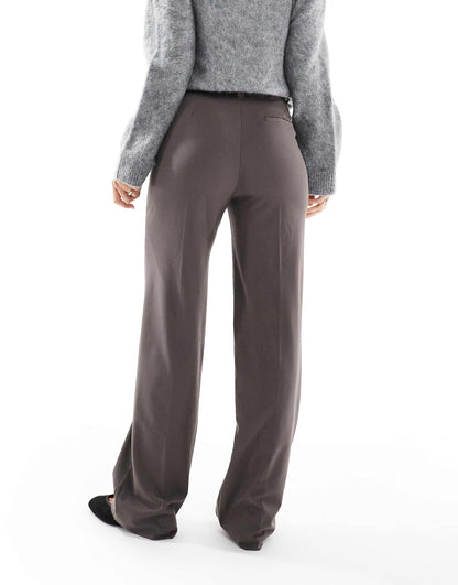 High Waisted Tailored Trouser