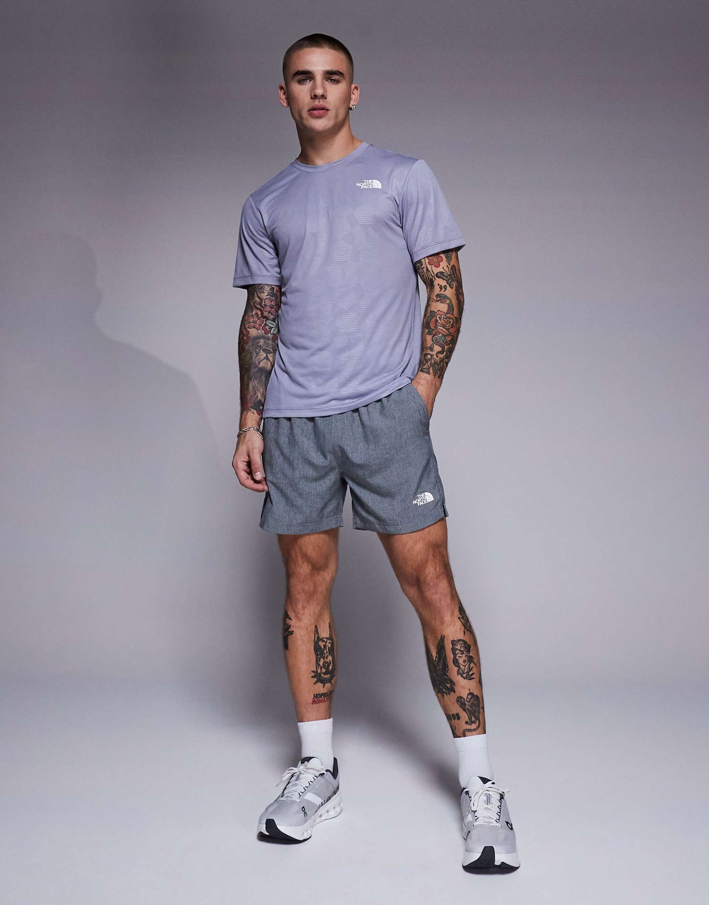 Training 24/7 Embossed Print Logo T-Shirt