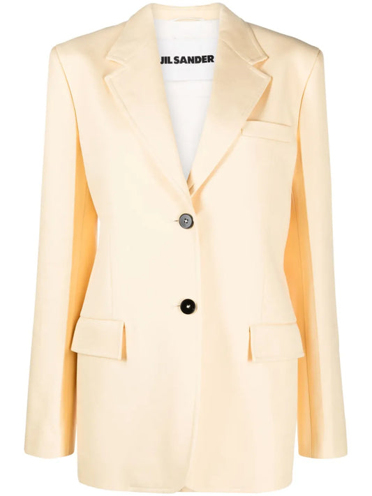Cotton-Twill Blazer