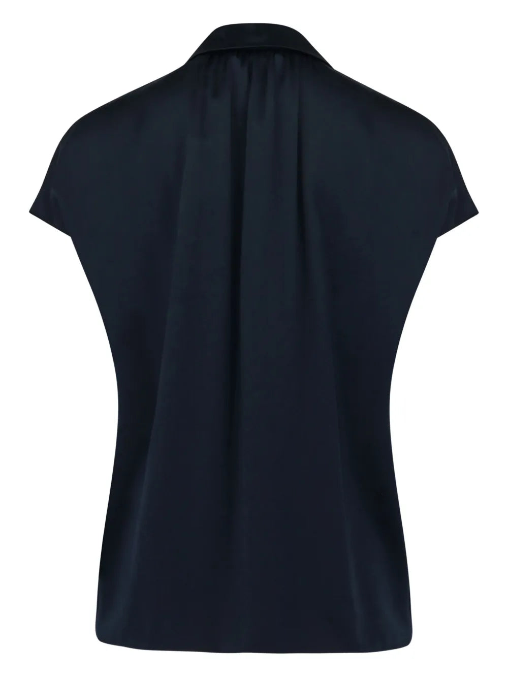 Short-Sleeve Silk Shirt