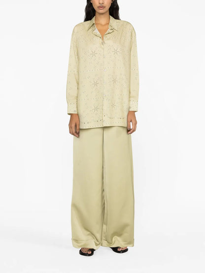 Bandana-Print Long-Sleeve Shirt