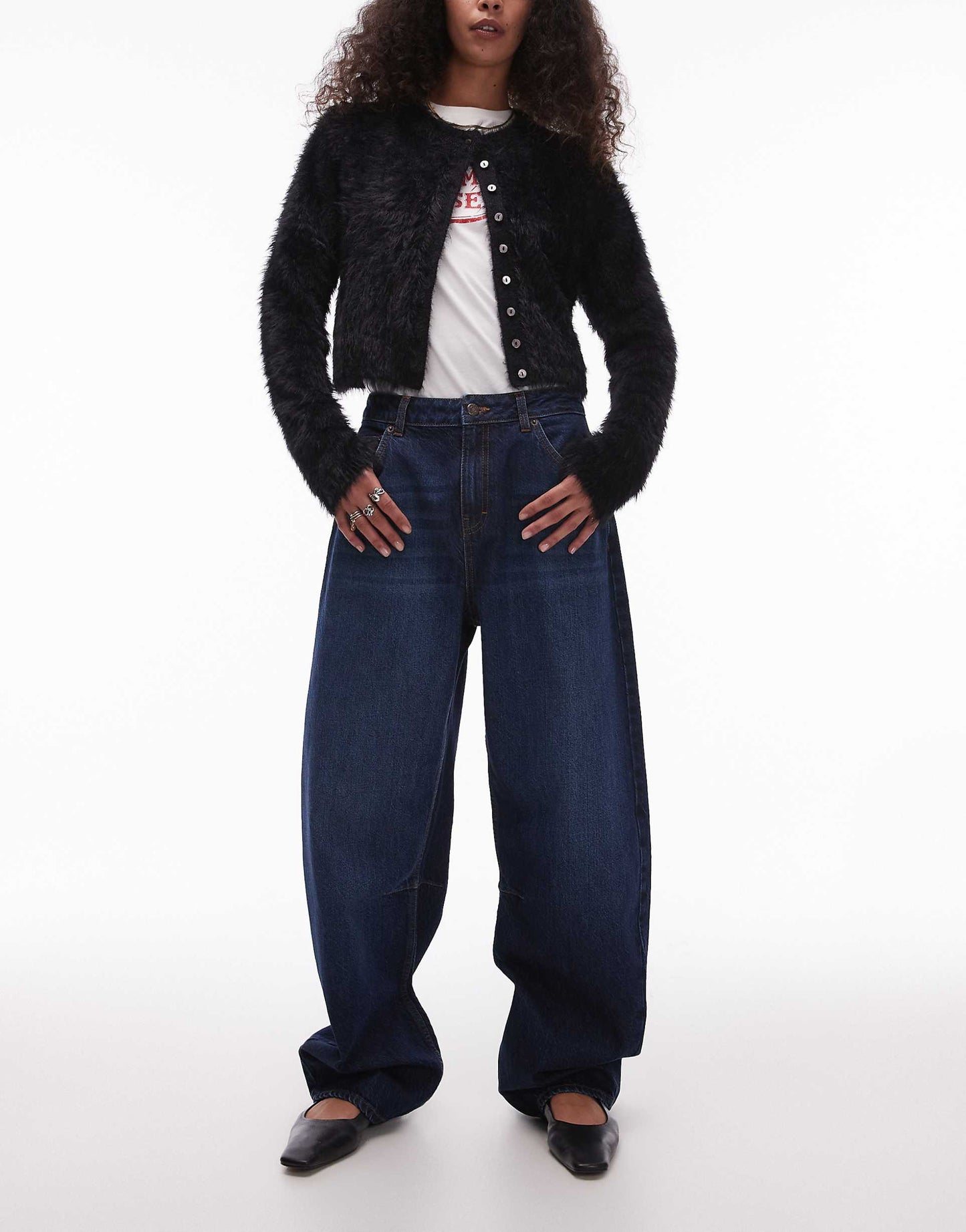 Barrel Mid Rise Jean