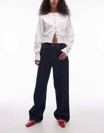 Mid Rise Loose Fit Jean
