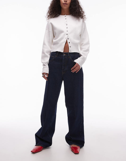 Mid Rise Loose Fit Jean