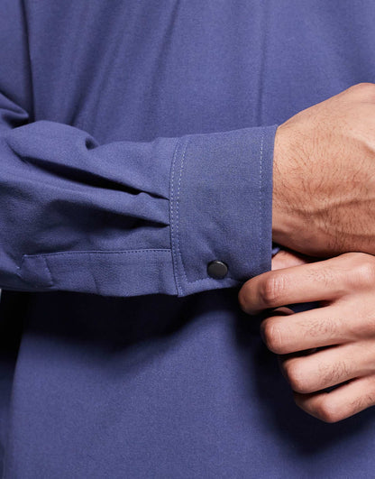 Co-Ord Oversized Overhead Polo Shirt