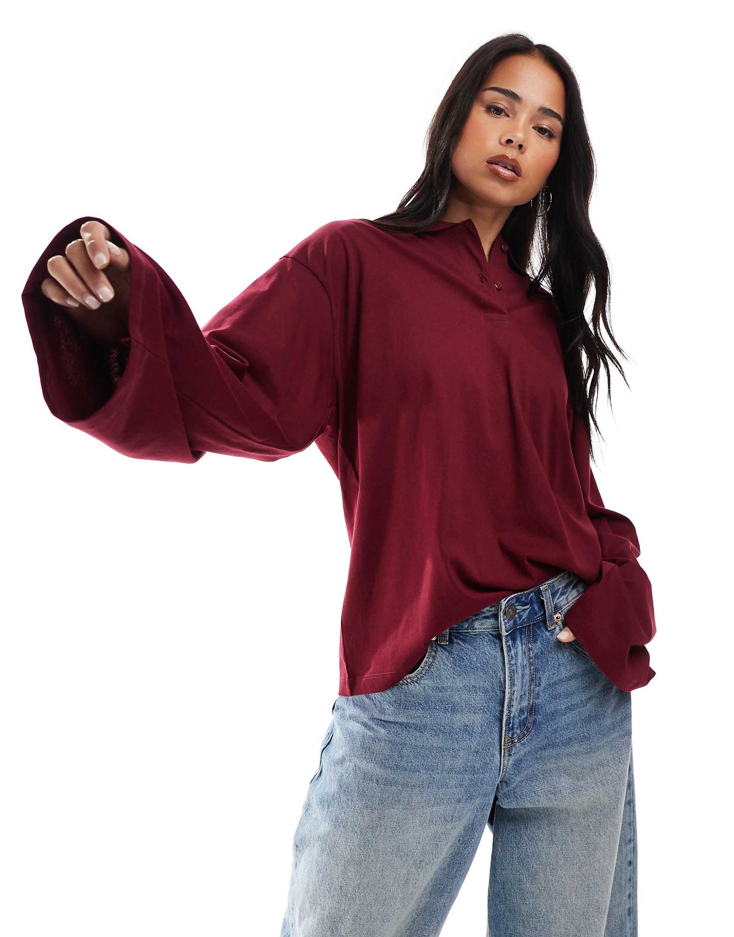 Long Sleeve Polo
