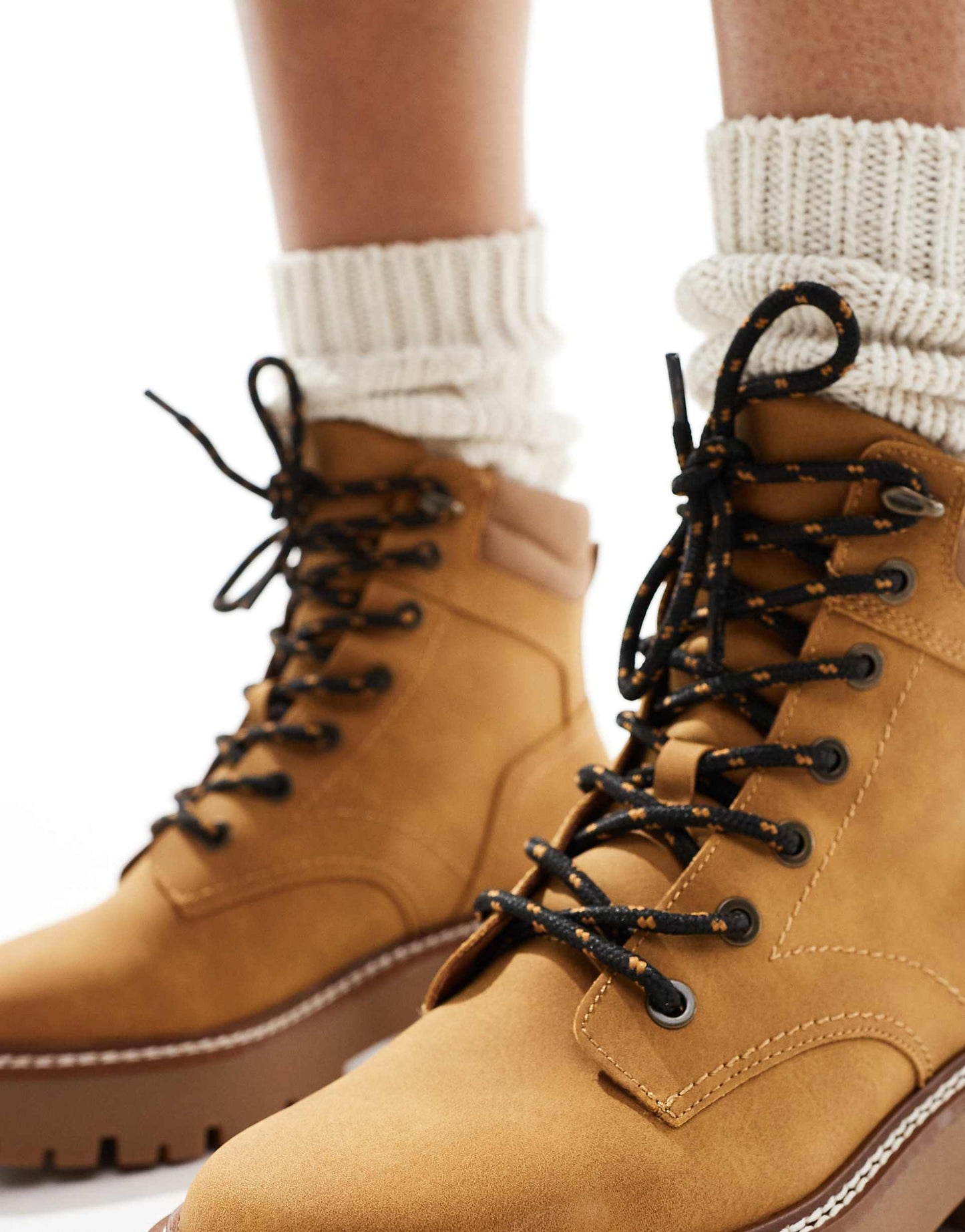Chunky Flat Boot
