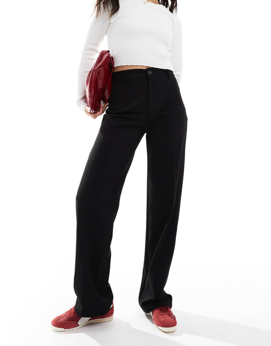 High Waisted Tailored Trouser