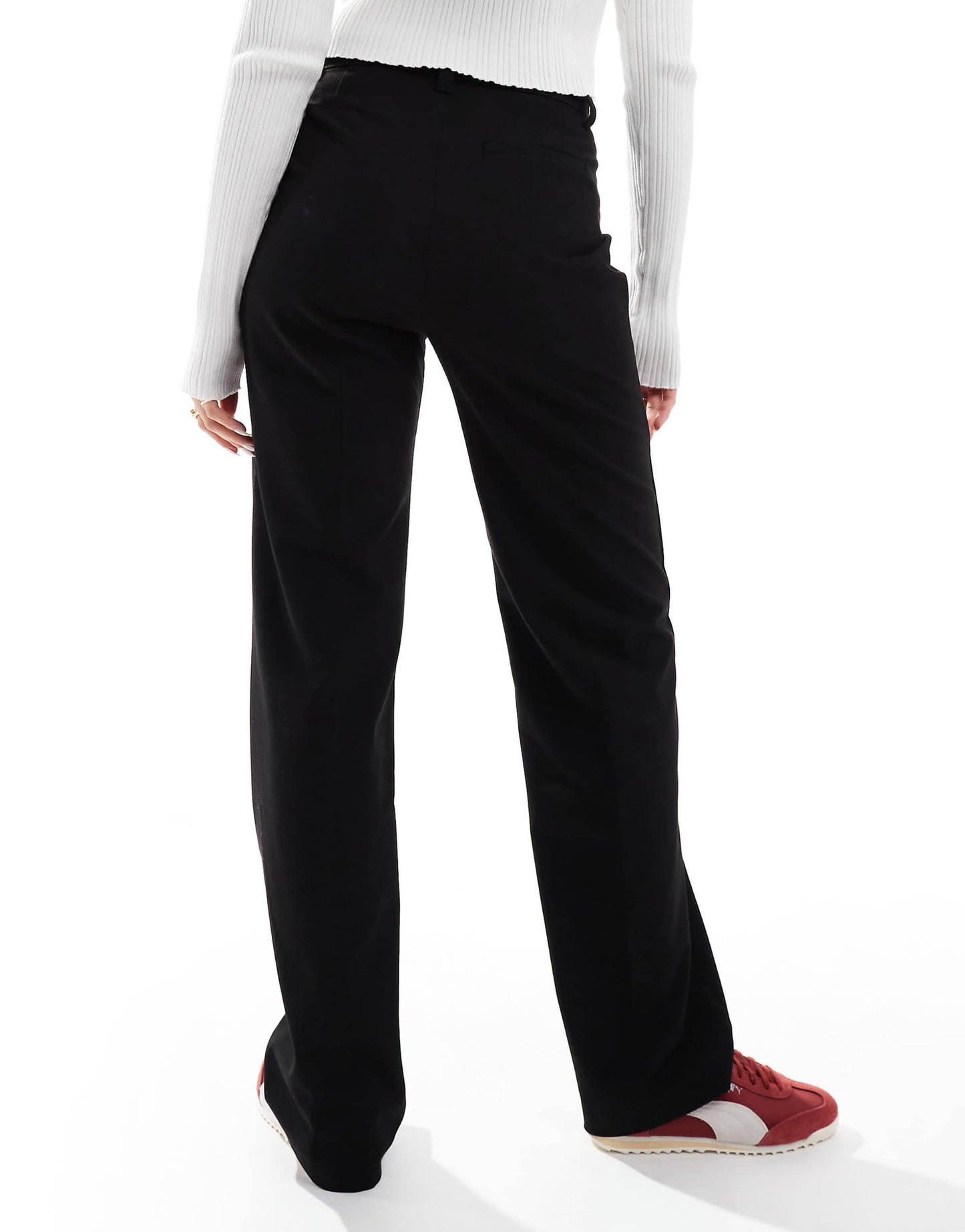 High Waisted Tailored Trouser