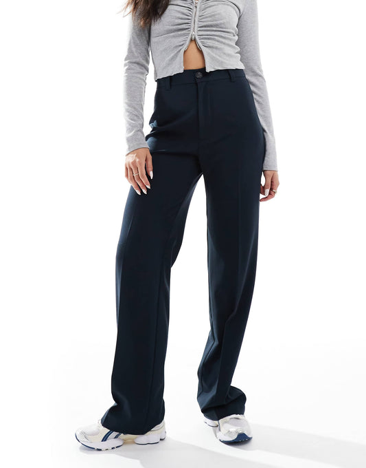 High Waisted Tailored Trouser