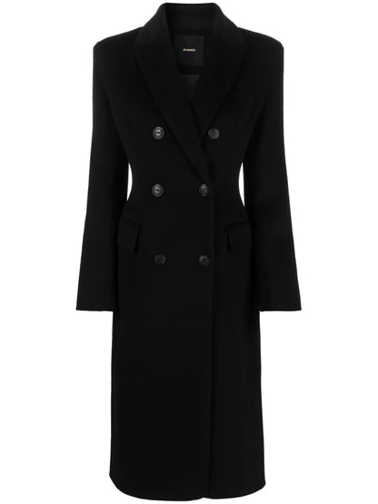 Double-Breasted Wool Coat