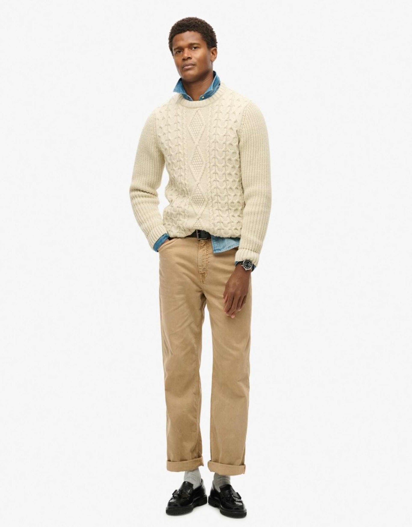 Jacob Cable Knit Jumper