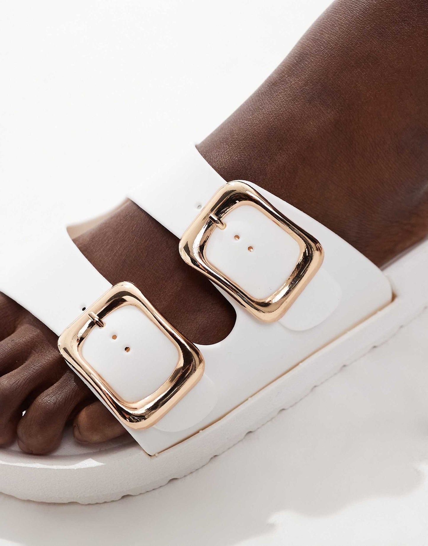 Andi Wide Fit Buckle Sandals