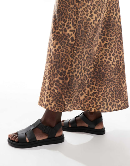 Hattie Wide Fit Strappy Sandals