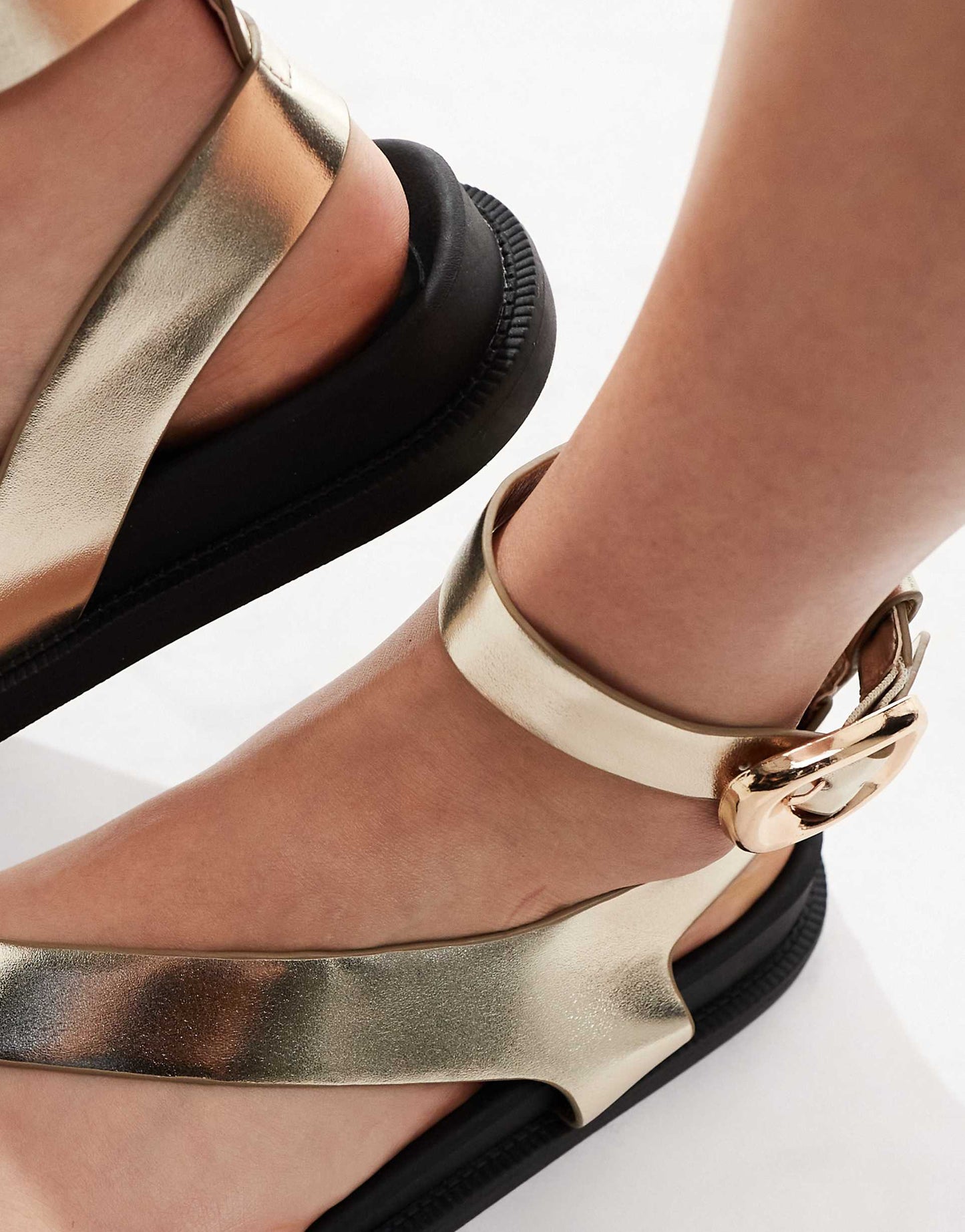 Wide Fit Toe Loop Sandals