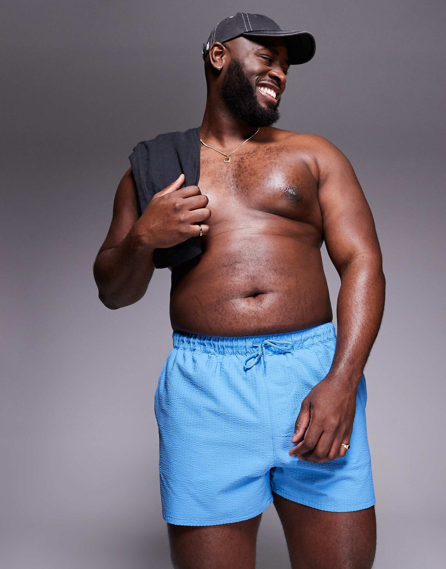 Seersucker Swim Shorts