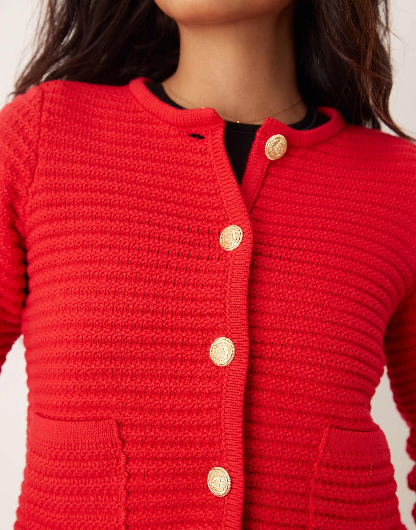 Stitch Pocket Cardigan