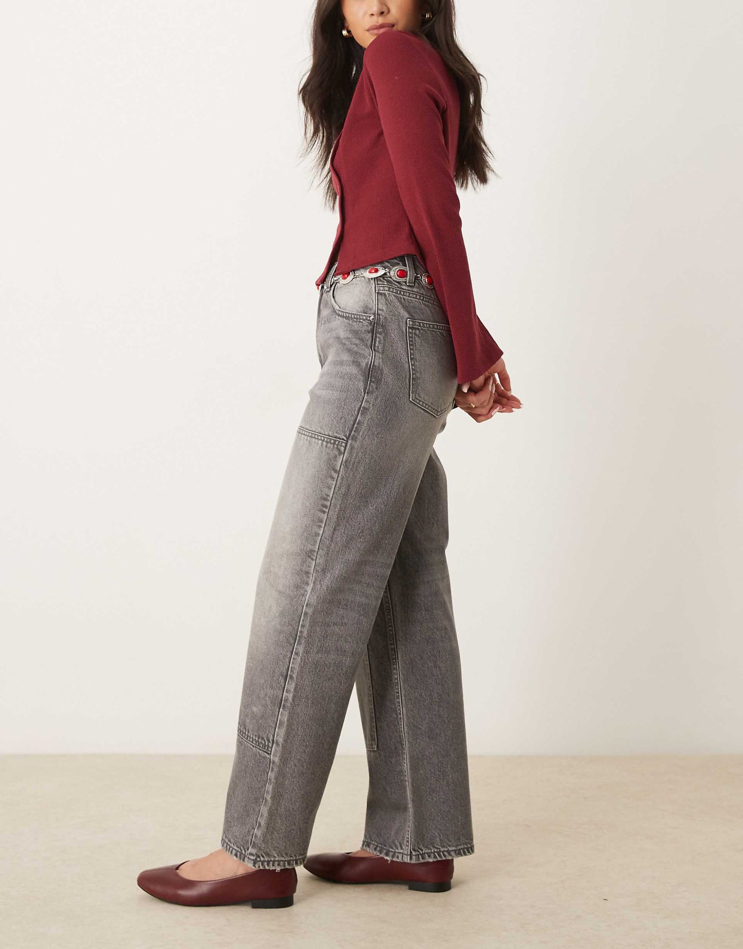 Wide Leg Carpenter Jeans