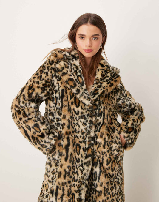 Faux Fur Coat