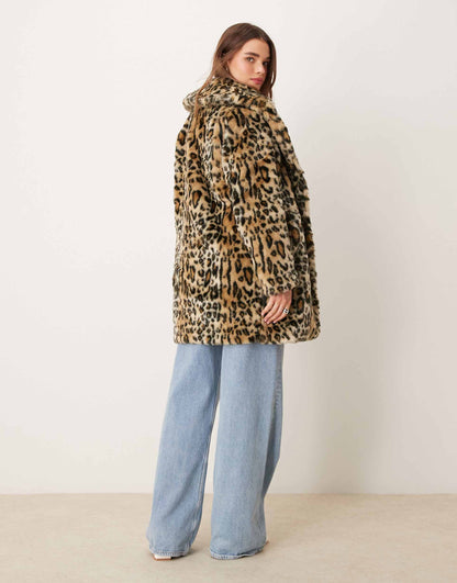 Faux Fur Coat