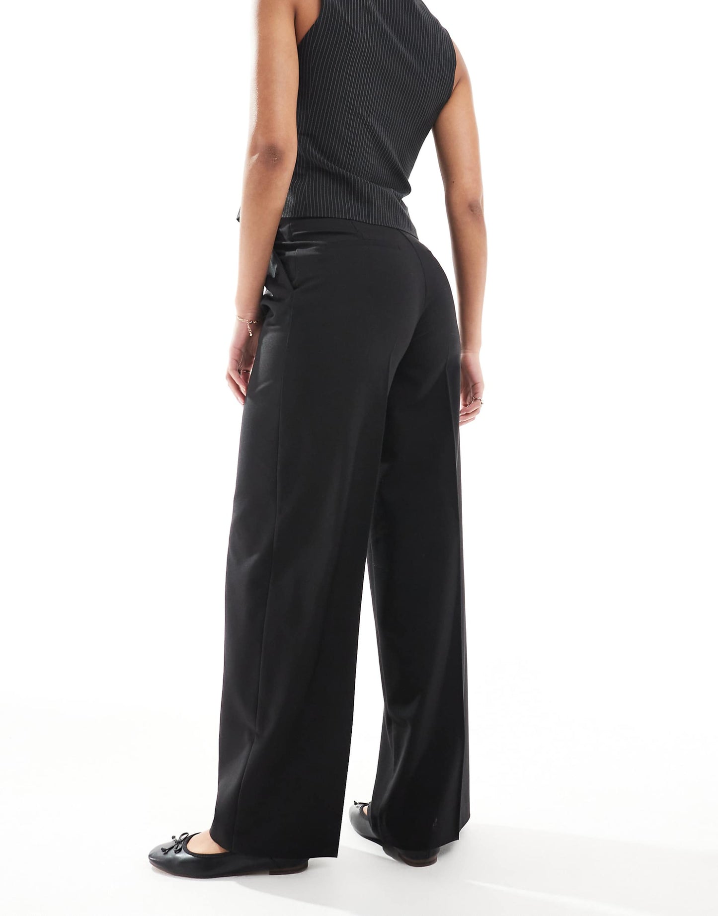 Tall Belted Relaxed Tailored Trouser