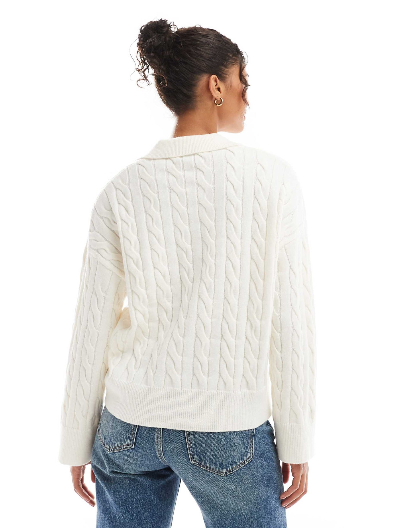 Oversized Cable Knit Jumper