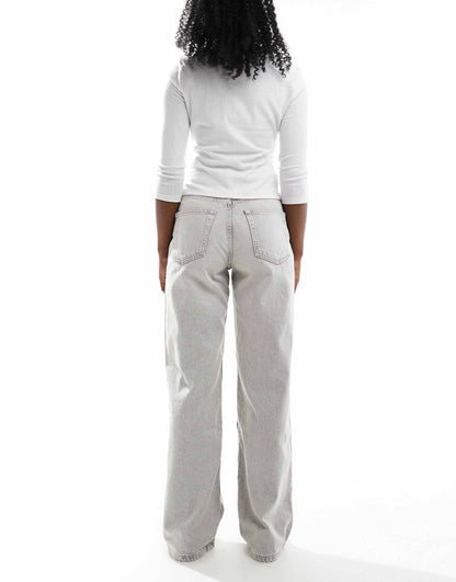 High Rise Wide Leg Jean