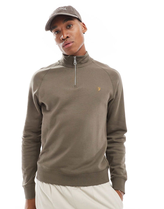 Jim Half Zip Sweatshirt