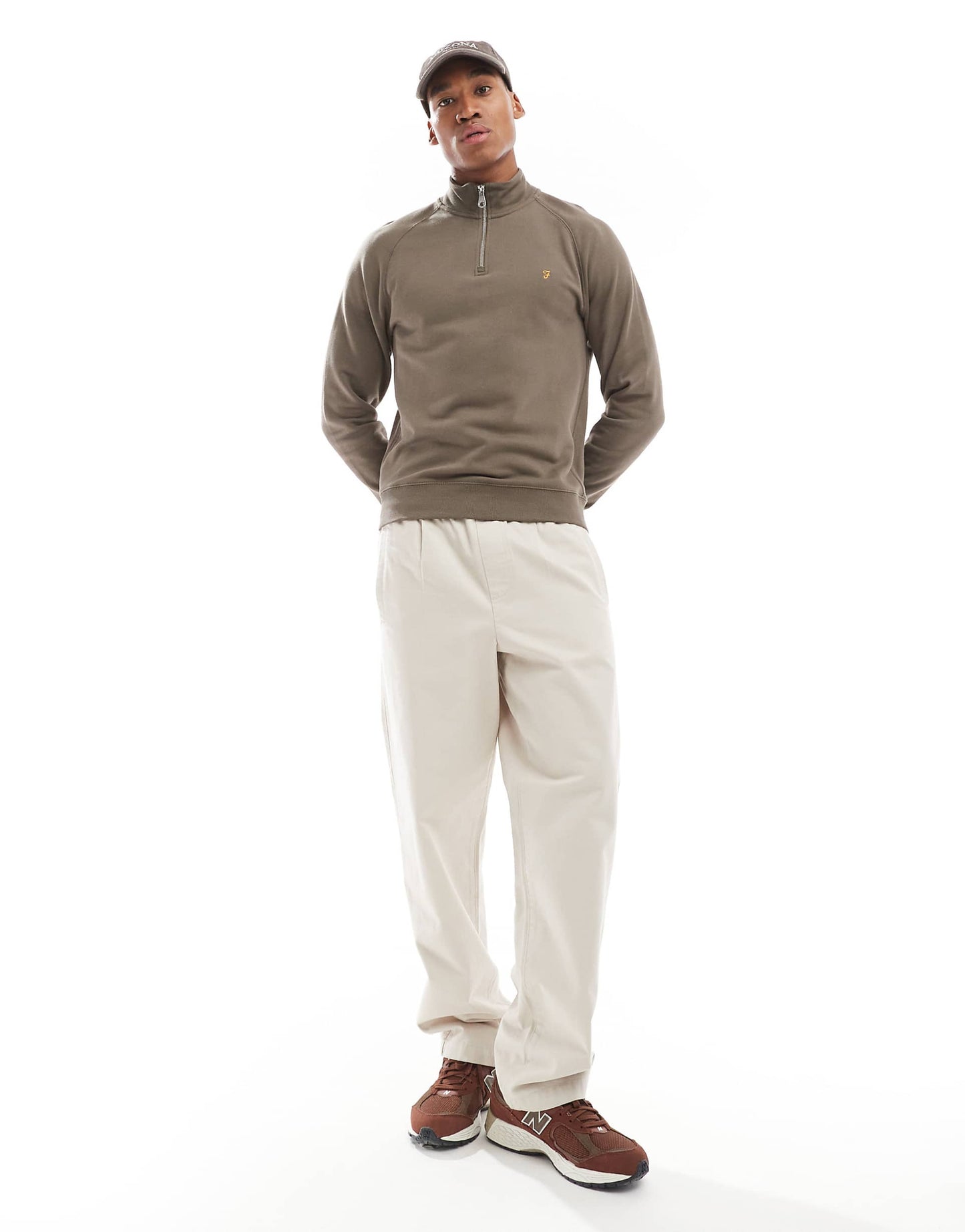 Jim Half Zip Sweatshirt