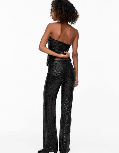 Sequin Trouser